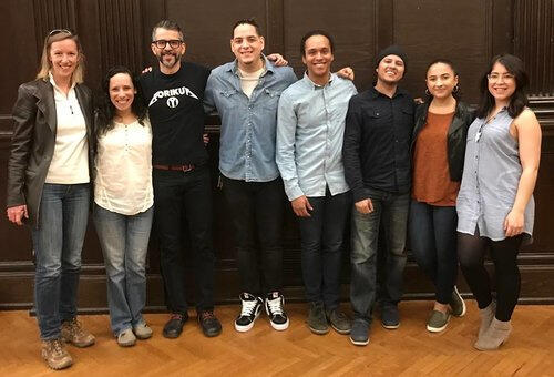 Timestorm reading Newark Public Library, Stages Festival